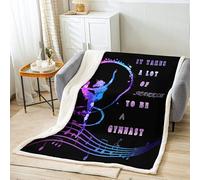 Coperta in peluche traspirante per bambini, ragazzi, ragazze, adolescenti, danza classica, esercizi musicali, tintura a nodi, viola, blu, decorazione per la stanza del bambino, 76 x 101 cm
