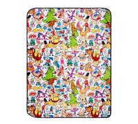 Coperta In Pile Collage Di Cartoni Animati Nickelodeon | 45 X 60 Pollici