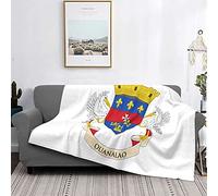 Coperta in pile con bandiera Saint Barthélemy, calda e morbida, coperta antistatica, spessa e sfocata, di lusso, per divano, letto, divano, ultra lussuosa, calda e accogliente per tutte le stagioni