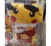 Coperta in Pile con Cappuccio Pokemon Pikachu