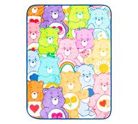 Coperta In Pile Con Collage Di Personaggi Dei Care Bears | 45 X 60 Pollici