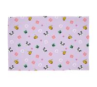 Coperta in pile con licenza ufficiale Minecraft, super morbida e calda, design closeup, perfetta per casa, camera da letto, pigiama party e campeggio, 100 x 150 cm, rosa
