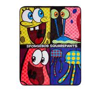 Coperta In Pile Con Personaggi Di SpongeBob SquarePants Di Nickelodeon | 45 X 60