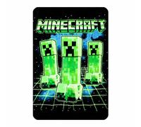 Coperta In Pile Con Stampa Digitale Di Minecraft Creepers