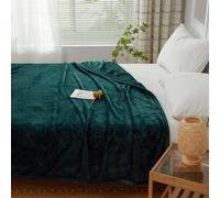 Coperta in pile corallo verde ultra morbida a griglia con ananas coperta per tutte le stagioni comoda per divano ginocchia, animali domestici, motivo a rete (99)