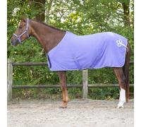 Brands of Q Coperta in Pile con Decorazione, Viola/Argento - 130 cm