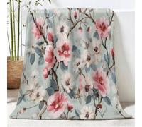 Coperta in pile di flanella, morbida, calda, per letto, divano, camera da letto, 180 x 220 cm