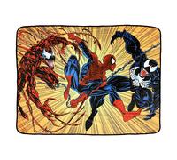 Coperta In Pile Di Spider-Man Maximum Carnage E Venom Marvel 45in. X 60in.