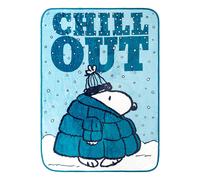 Coperta In Pile Peanuts Snoopy "Chill Out" | 45 x 60 Pollici