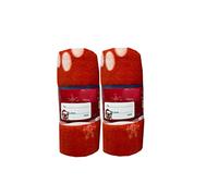 Coperta in pile per cani e gatti, con stampa di fiocchi di neve e zampe, adatta per gatti, cani e cuccioli, taglia XL, confezione da 2 pezzi e medie dimensioni (confezione da 2, 100 cm x 120 cm)