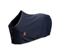 Coperta in pile per cavalli colore blu misura garrese/coda cm 145