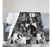 Coperta in pile per divano da campeggio, super morbida, leggera, accogliente e di lusso, in flanella, motivo: Harry Cicinnus Sty-les, 125 x 100 cm