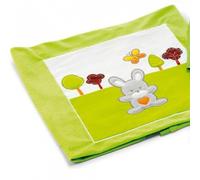 Coperta In Pile Per Letto Smart Pali Bosco Verde