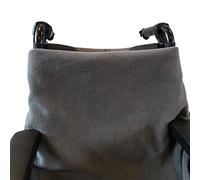 Coperta in pile per sedia a rotelle. Caldo, fasciatoio per gambe in pile, adatto a tutte le sedie a rotelle per adulti e scooter per la mobilità. Facile da montare e fissare. Le dita comode forniscono calore e protezione