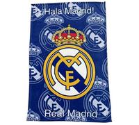 Coperta In Pile Real Madrid Morbida CF Hala Football Club Crest Blu