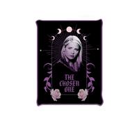 Coperta in pile Silver Buffalo Buffy The Vampire Slayer The Chosen One Moon Phases 45 x 60, morbida e accogliente, 180 g/m