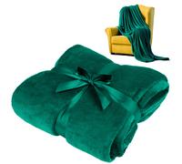Teesa Coperta in pile 200x220 cm Verde TSA8902-2