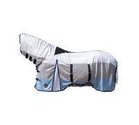 HKM Resistente Coperta antimosche con parte per il collo Blu/Bianco/Grigio 115