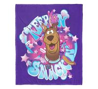 Coperta in seta Scooby Doo Keep Snackin' Aggretsuko Comics, 127 x 152 cm (D0102HARD1Y).