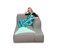 COPERTA INDOSSABILE KANGURU Sirena Turquoise