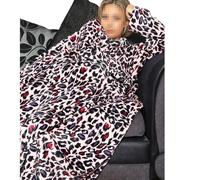 Coperta Indossabile Unisex Felpe Con Maniche Super Morbida Calda In Pile