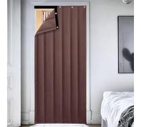 Coperta insonorizzata, tende insonorizzate per ingresso, isolamento termico, antivento, oscurante, riduzione del rumore, tende divisorie per la privacy, 2,4 x 1 m