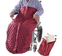 Coperta invernale antivento, in pile, for sedia a rotelle, protezione antivento, accogliente coprigambe adatto for gli anziani quando fa freddo