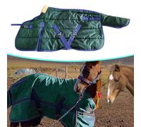 Coperta invernale per cavalli, impermeabile e antivento, abbigliamento equestre,