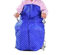 Coperta Invernale Per Sedia A Rotelle 1 pezzo di coperta calda for sedia a rotelle impermeabile foderata in peluche, for anziani, con cerniera Winter Thicken Wheelchair Warmer Blanket(Blue)