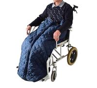 Coperta Invernale Per Sedia A Rotelle 1 pezzo di coperta calda for sedia a rotelle impermeabile foderata in peluche, for anziani, con cerniera Winter Thicken Wheelchair Warmer Blanket(Blue 1)
