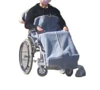 Coperta Invernale Per Sedia A Rotelle Coperta calda e confortevole for pazienti anziani, antivento, portatile, for viaggi in sedia a rotelle Winter Thicken Wheelchair Warmer Blanket(Blue blanket)