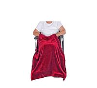 Coperta Invernale Per Sedia A Rotelle Coperta leggera for sedia a rotelle Granny Jo Products, blu Wedgwood Winter Thicken Wheelchair Warmer Blanket(Merlot)