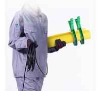 Coperta isolante - 400 1000 V Resistenza di tensione Elettrica Tappetino di Sicurezza per Sottostazioni e Trasformatori, Include 2 Morsetti