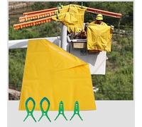 Coperta isolante e tappetini per sicurezza elettrica, protezione ad alta tensione con clip isolanti, ideale per progetti fai da te e elettricisti