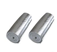 Coperta isolante in fibra di ceramica, spessore 2 mm, resistente alle alte temperature, per porta del forno, tubi, vasi, protezione per porte tagliafuoco, 1260 ℃, 0,5 m x 1 m