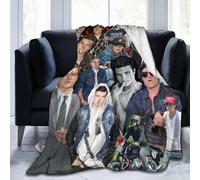 Coperta Josh Hutcherson, morbida e confortevole in pile di lana, per decorare divano, ufficio, auto, casa, accogliente, peluche, campeggio, yoga, viaggi, decorazione da spiaggia, idea regalo