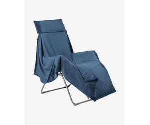 Coperta Lafuna Mobilier Flocon Relax Polar blu scurp