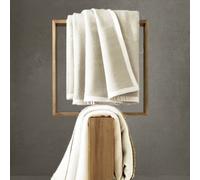 Coperta LANA Vergine Matrimoniale SOMMA ORIGAMI Panna