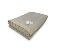Tex family Coperta Leggera Primaverile Nantes Estiva in Lana Merino FINE Matrimoniale 2 PIAZZE Tortora