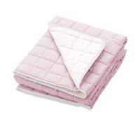 Italbaby - Coperta lettino 145 077 01 STELLINE Trapuntata Double Face Ro, Multicolore (8022788317851)