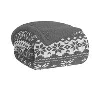 Coperta Letto Pile Plaid Pile Divano Agnellato Invernale Pesante LAPPONIA