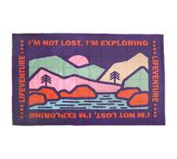 Coperta LifeVenture Sundown Berber Lined Blanket Colore: viola