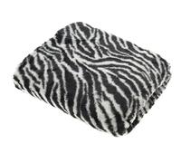 Coperta maculata in Pile Animalier Zebrato Tigrato Leopardato Plaid 130x160 cm