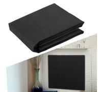 Coperta Magnetica per Camino, Coperta per Camino per Trattenere Il Calore Rivestimento in Tessuto Nero per Camino Copertura per Focolare per Camino Schermo per Camino Telaio Ferro per Camino