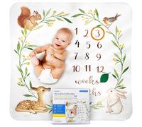 Coperta Mesi Neonat Copertina Neonato Milestone Decorazione Cameretta Motivo