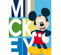 Coperta Mickey Mouse 100x140 Disney Ufficiale Morbida Sicura Ideale per bambini