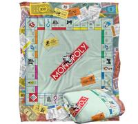 Coperta Monopoly Board Silky Touch super morbida, 152 x 127 cm