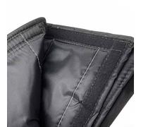 Coperta paraspifferi per camino con panno Oxford ignifugo e imbottitura in spugna per bloccare il vento freddo e la perdita di calore (A)