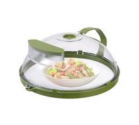 Coperta per alimenti a microonde, stuoia per forno a microonde e coperchio per alimenti con serbatoio d'acqua | Strumento da cucina per schizzi e appiccicosi | Pane per pasti facili da respirare