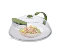 Coperta per alimenti a microonde, stuoia per forno a microonde e coperchio per alimenti con serbatoio d'acqua | Strumento da cucina per schizzi e appiccicosi | Pane per pasti facili da respirare